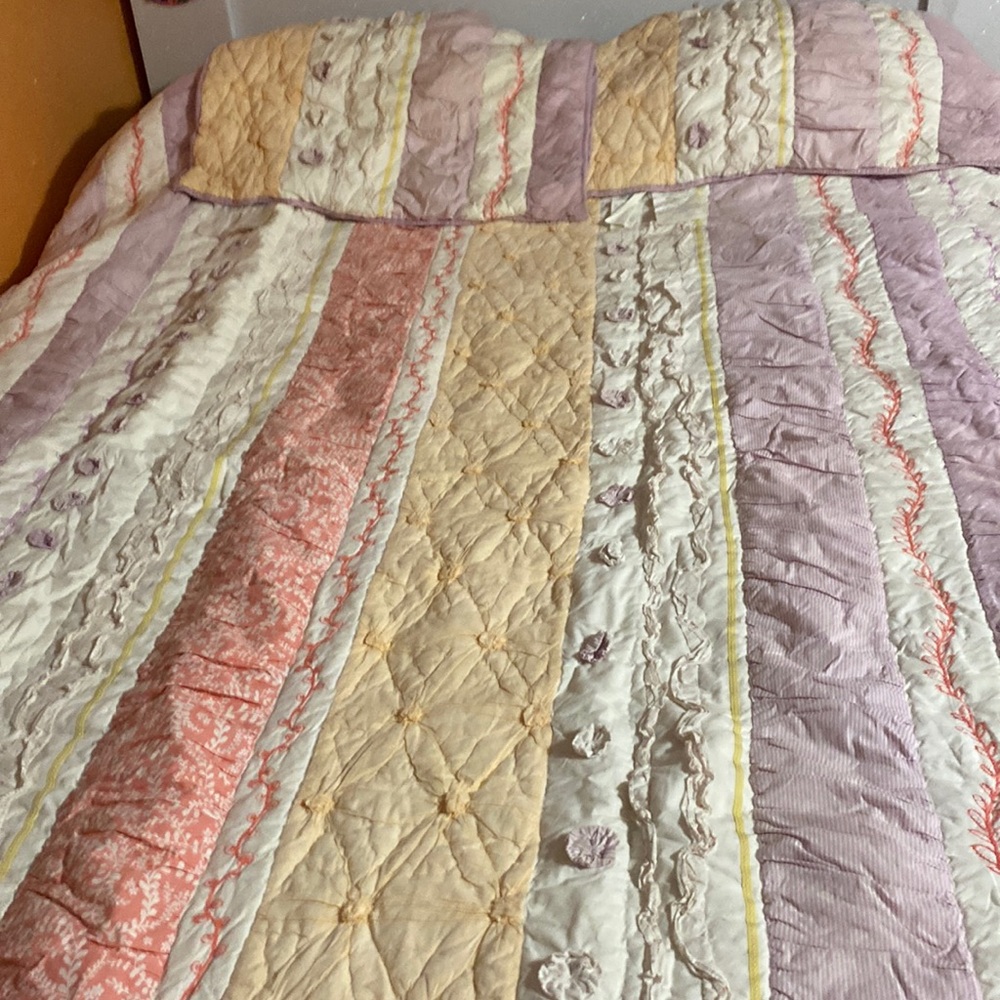 Pottery barn kid f/q quilt set